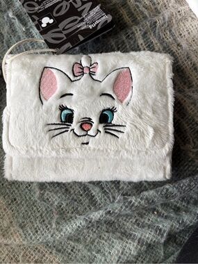 Loungefly Disney The Aristocats Marie Fuzzy Mini Flap Wallet
